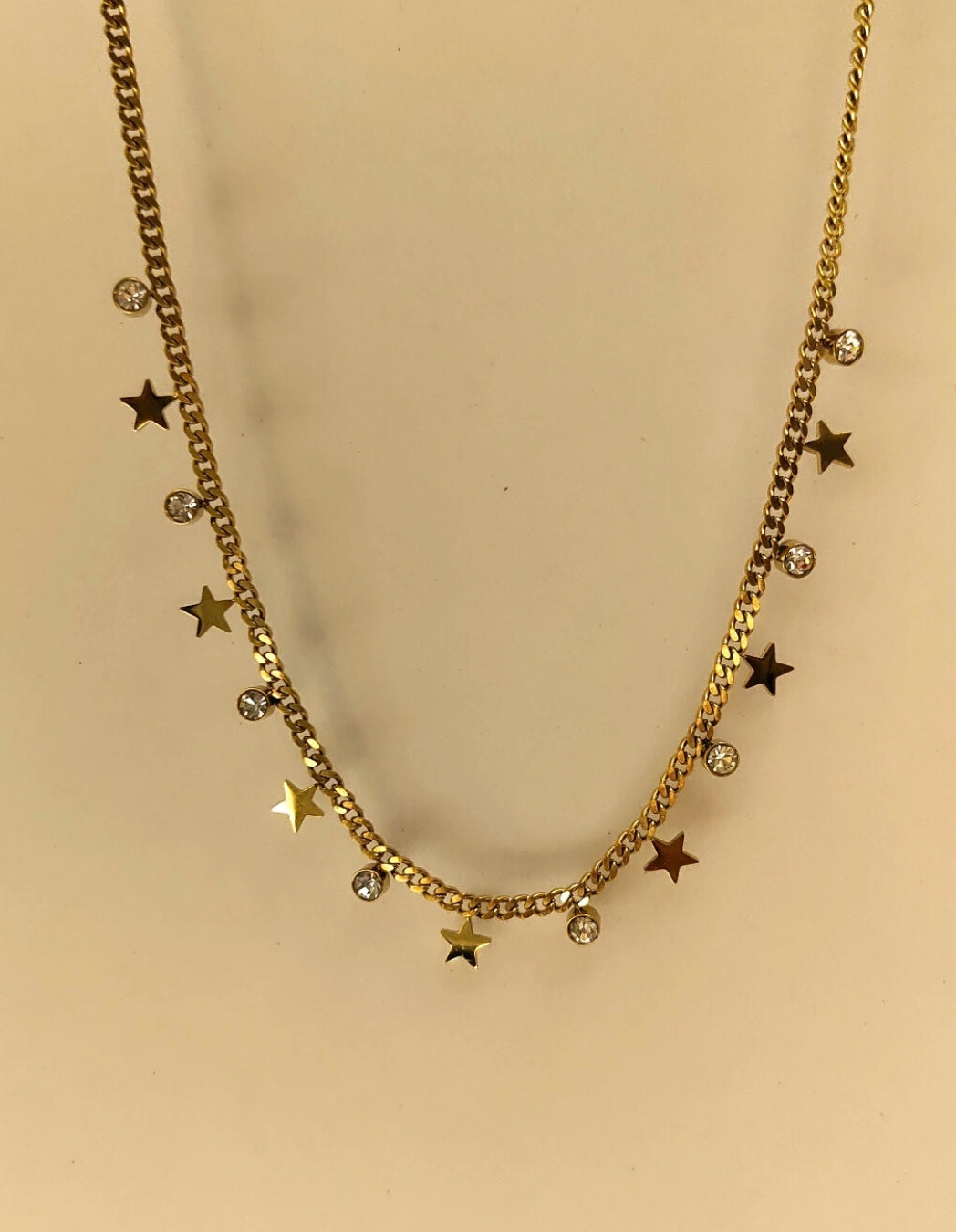 Beaded Charm (Stars ) Neckpiece
