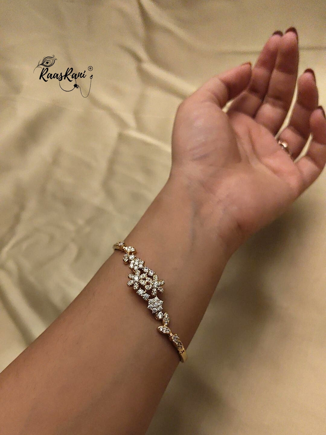 Floral Designer Bracelet