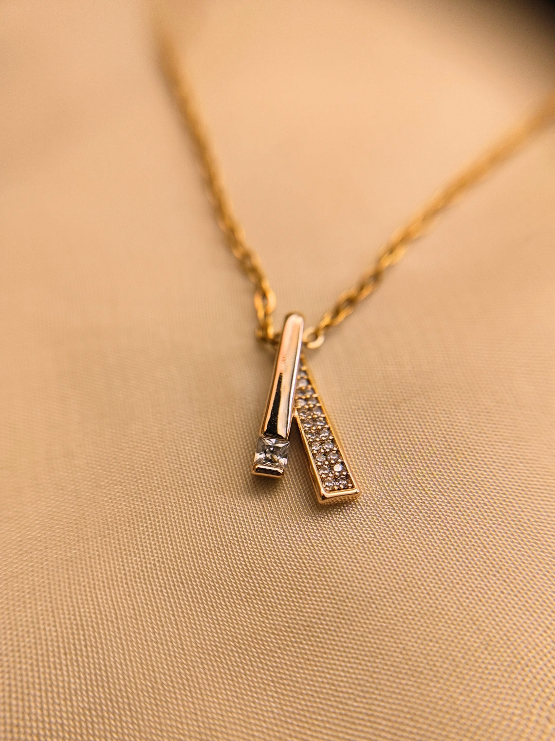 Seren Linea Necklace – Rose Gold Plated | Anti-Tarnish & Hypoallergenic