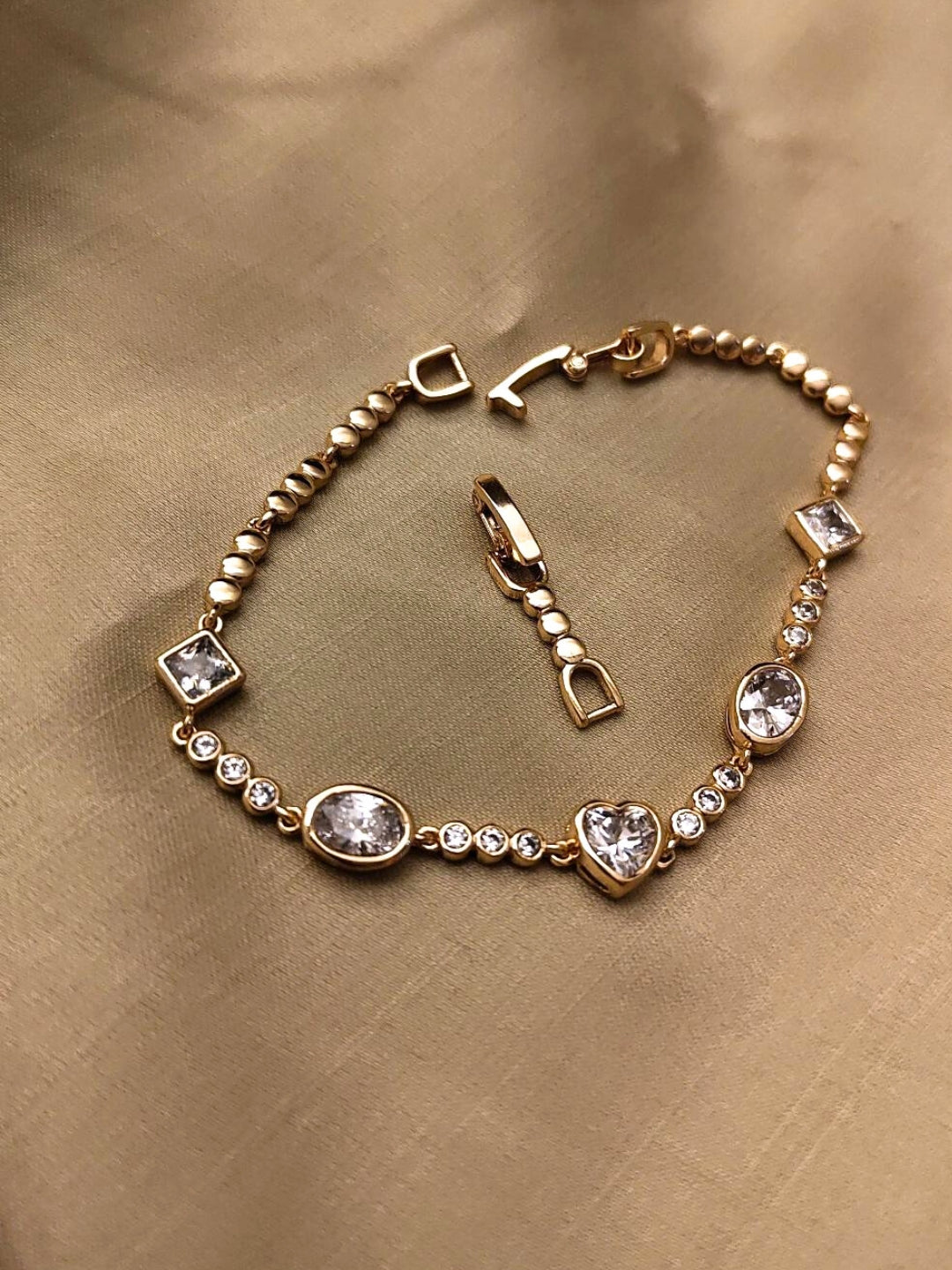 Multi-shaped Stone Beaded Bracelet