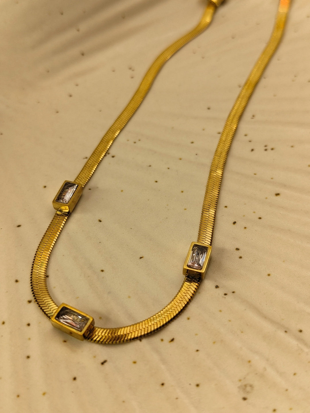 Rectangle Beaded Neckpiece