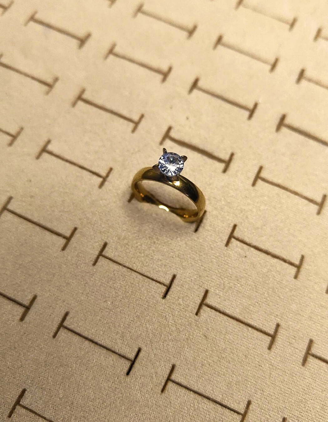 Round Solitaire Ring