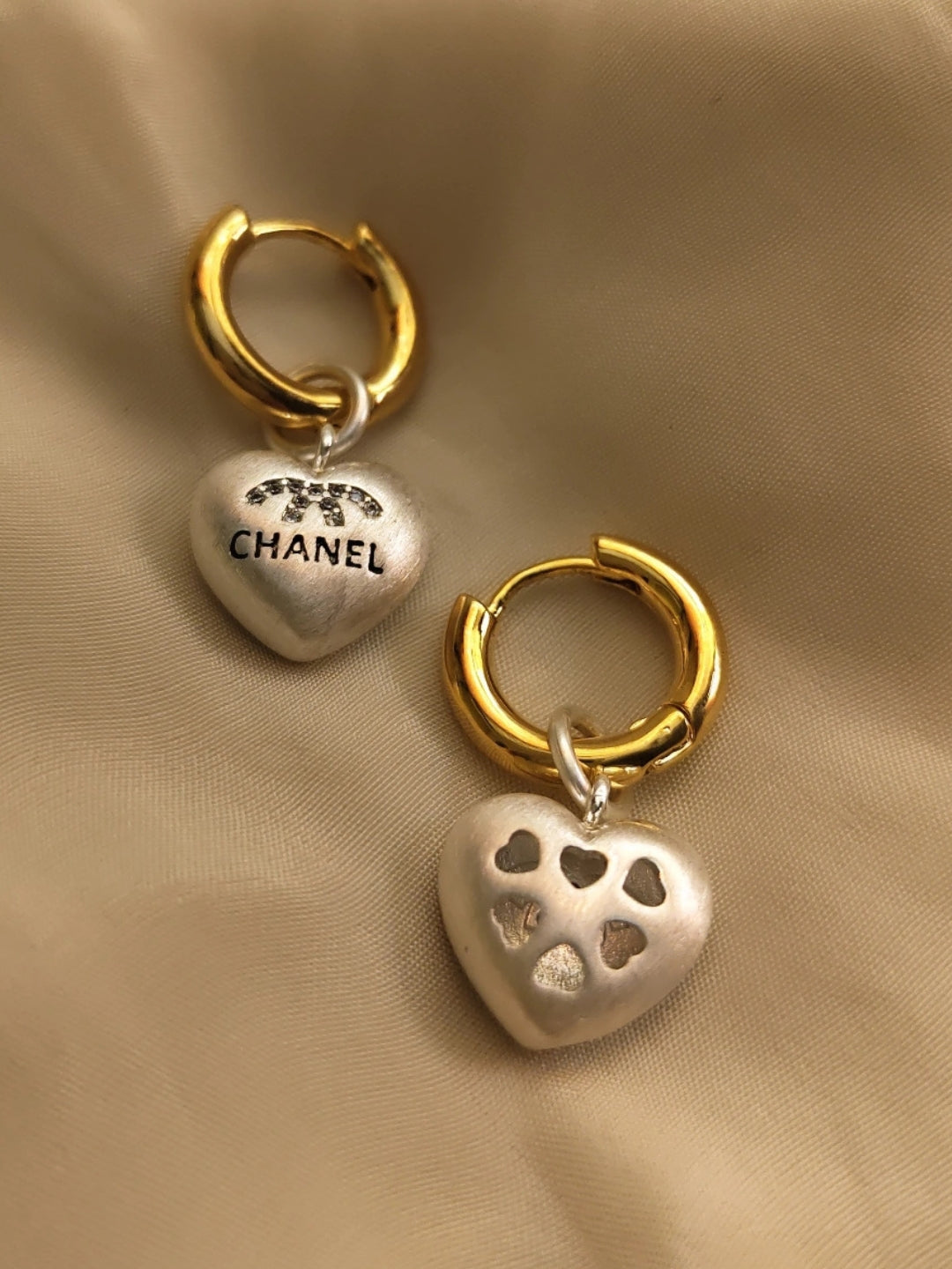 Brand Inspired Gold & Silver Hoops – Anti Tarnish, Skin Friendly