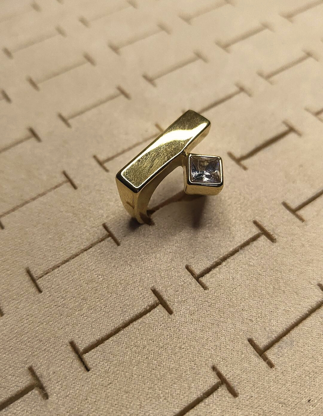 CZ Statement Ring