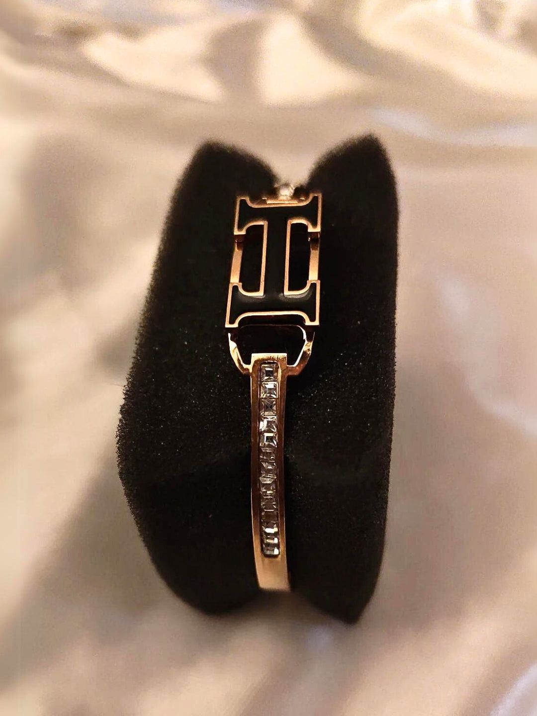 RoseGold Brand Inspired Stone Bracelet