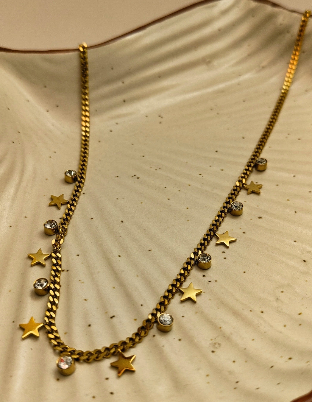 Beaded Charm (Stars ) Neckpiece