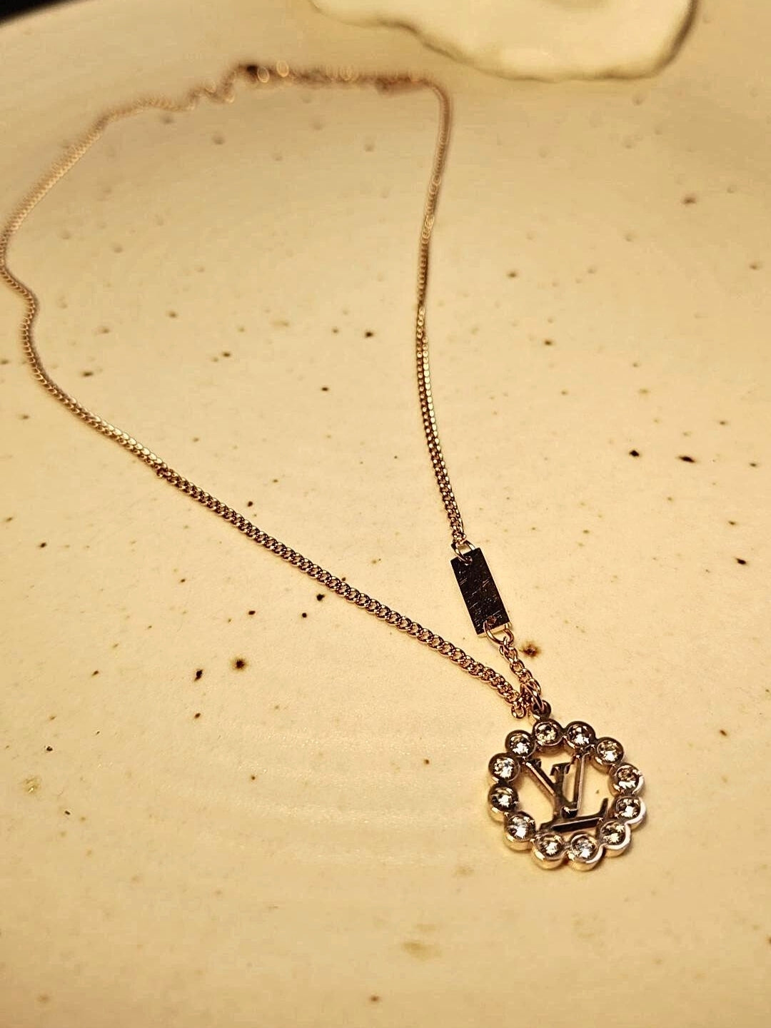 Brand Inspired Pendant Chain