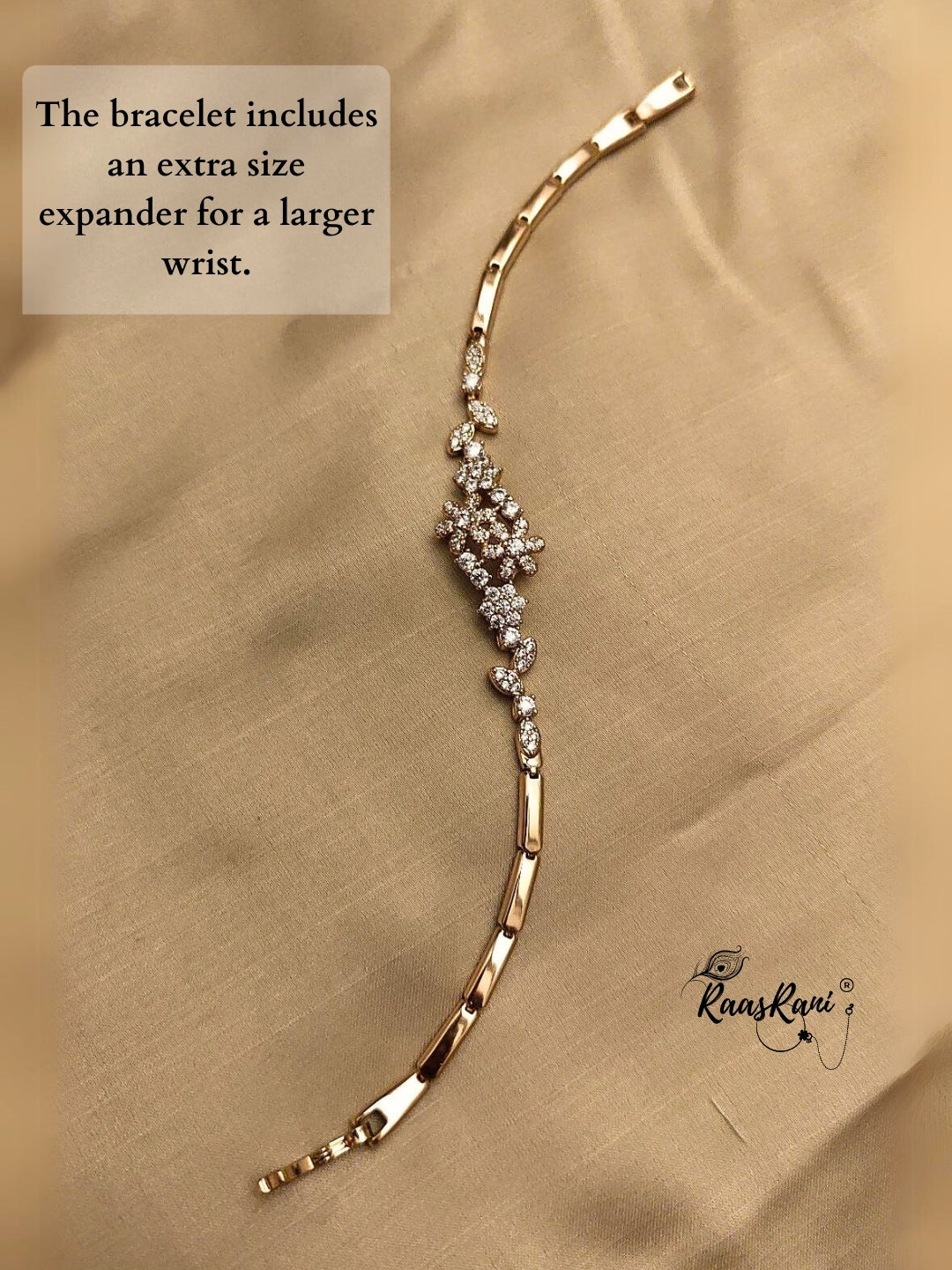 Floral Designer Bracelet