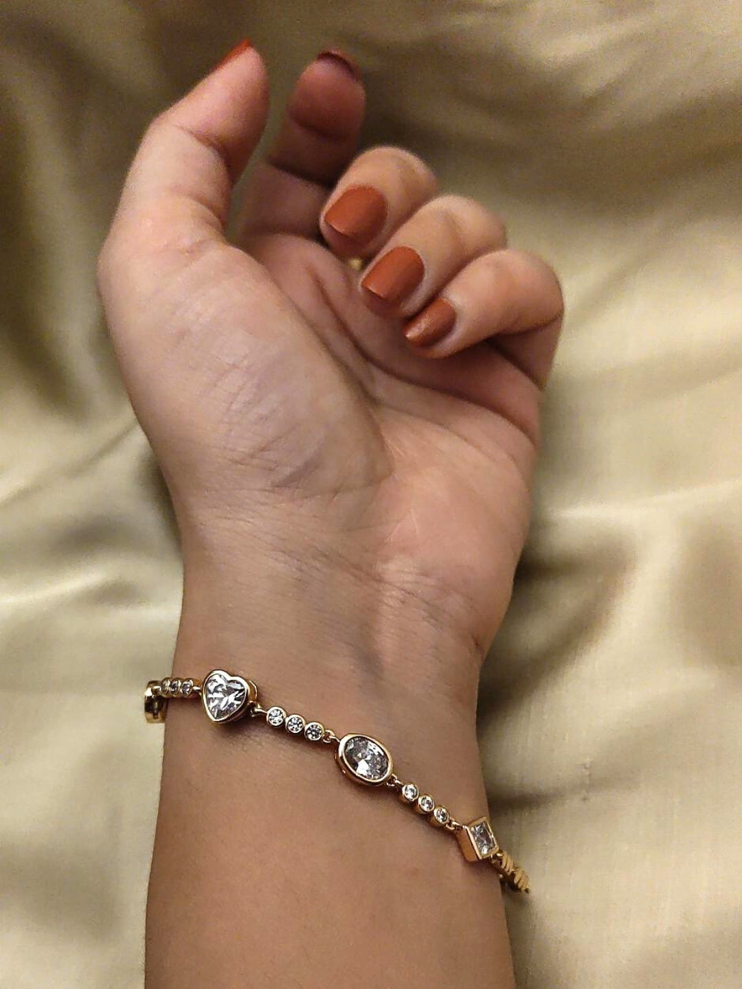 Multi-shaped Stone Beaded Bracelet