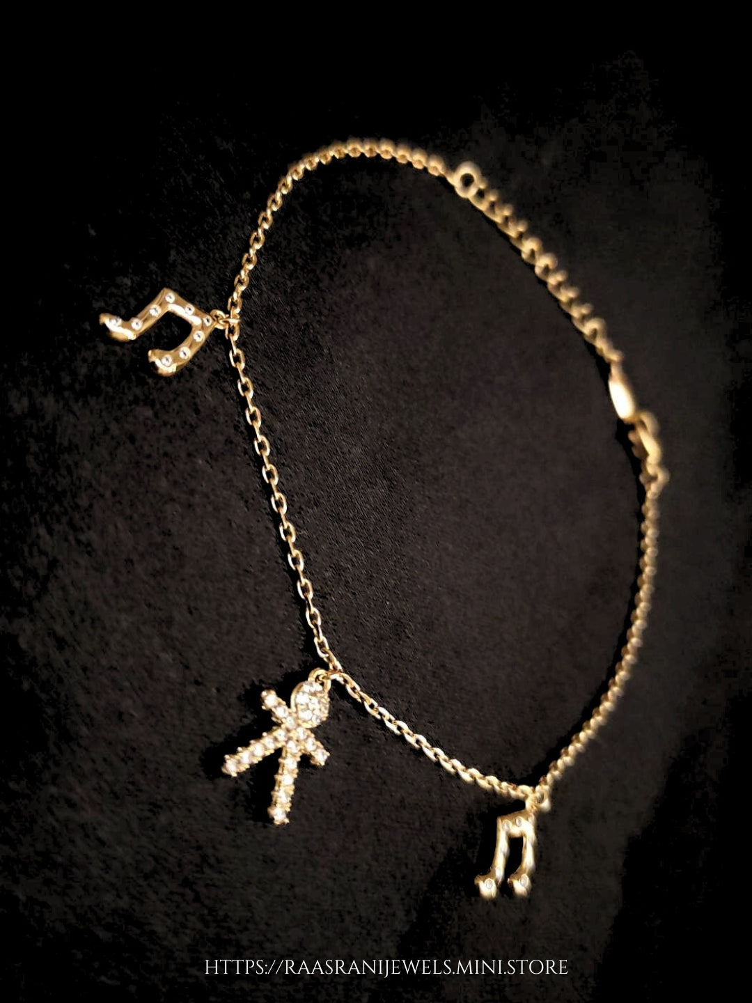Baby & Music Charm Bracelet