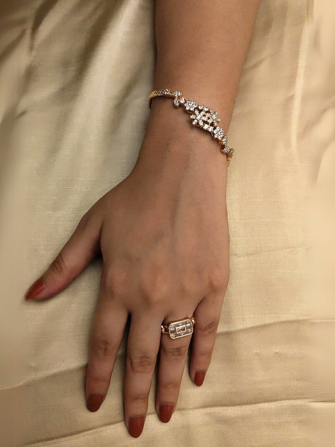 Floral Designer Bracelet