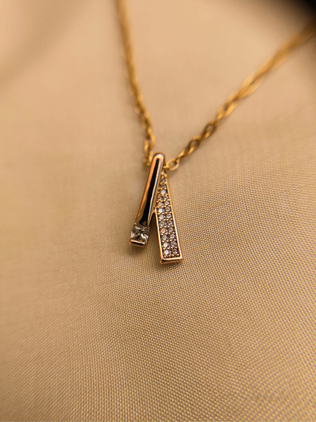 Seren Linea Necklace – Rose Gold Plated | Anti-Tarnish & Hypoallergenic