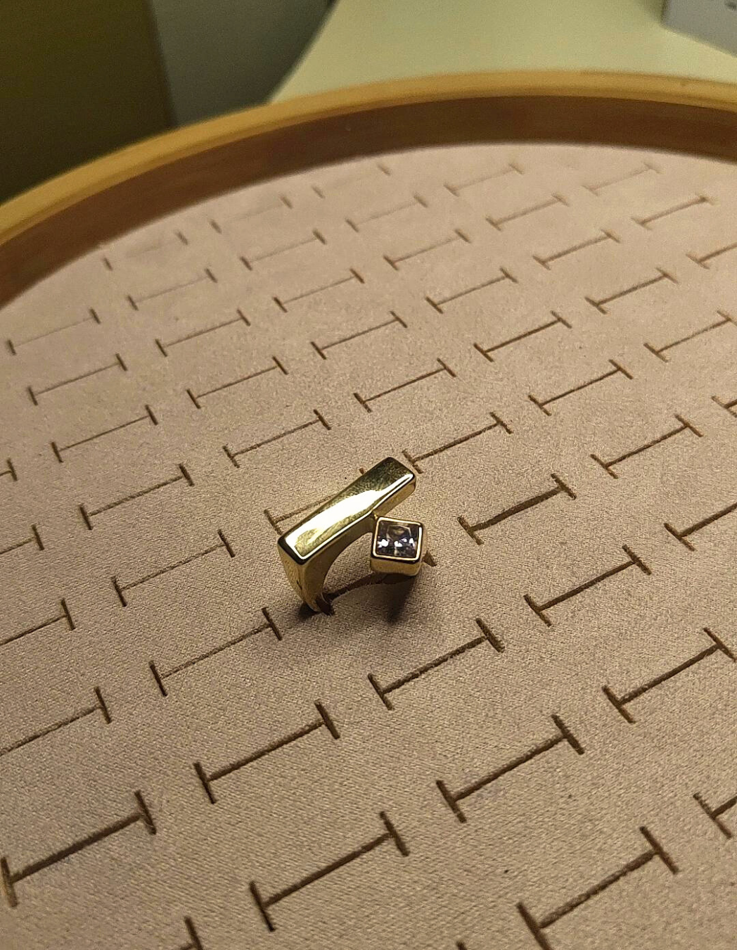 CZ Statement Ring
