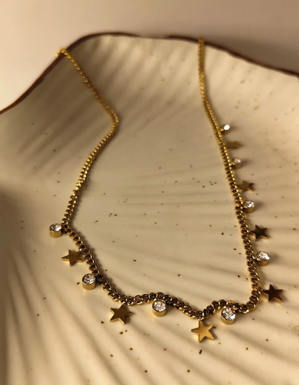 Beaded Charm (Stars ) Neckpiece