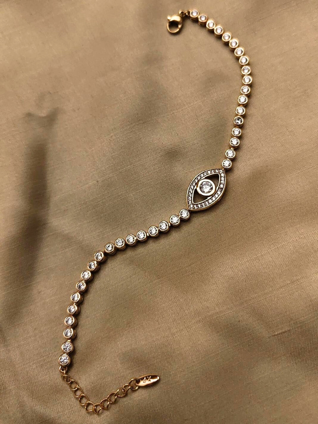 Evil Eye Full Studded Bracelet