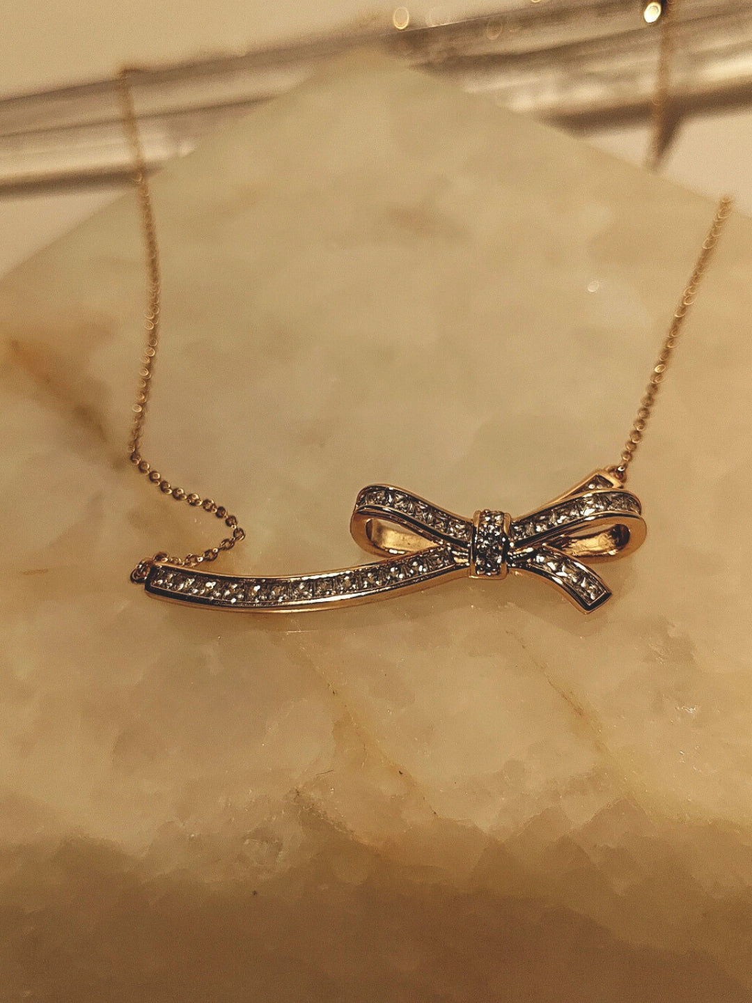 Statement Bow Pendant Necklace | Bold. Feminine. Unmissable.