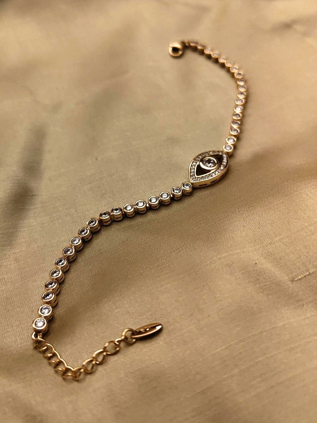 Evil Eye Full Studded Bracelet
