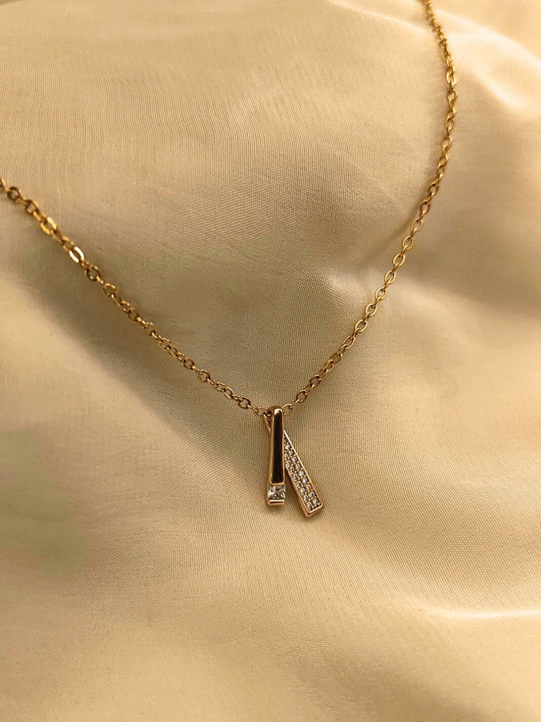 Seren Linea Necklace – Rose Gold Plated | Anti-Tarnish & Hypoallergenic
