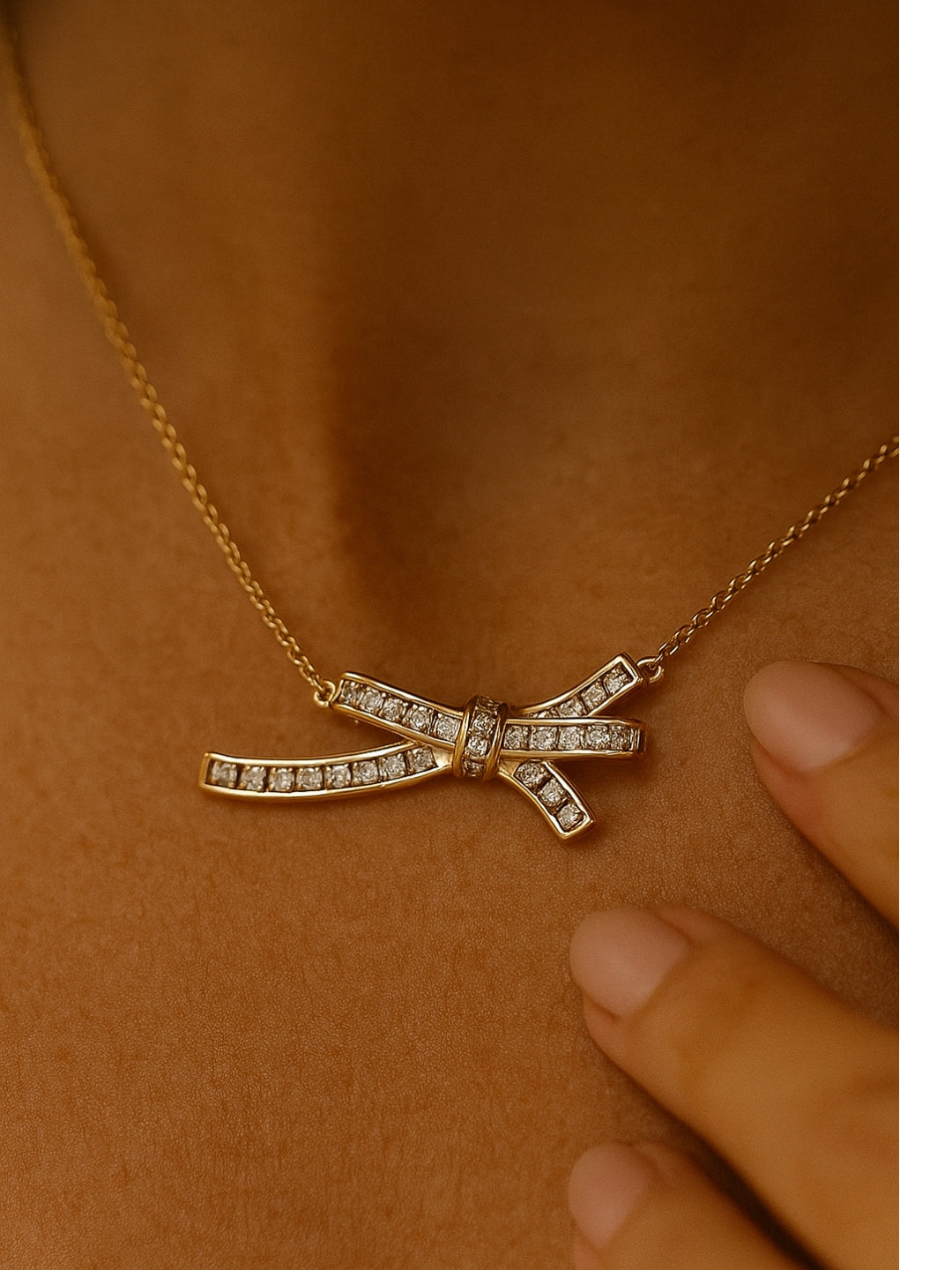 Statement Bow Pendant Necklace | Bold. Feminine. Unmissable.