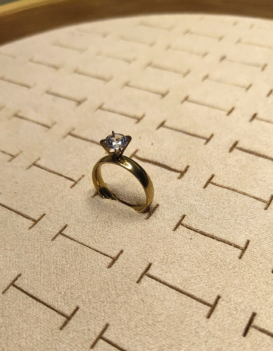 Round Solitaire Ring