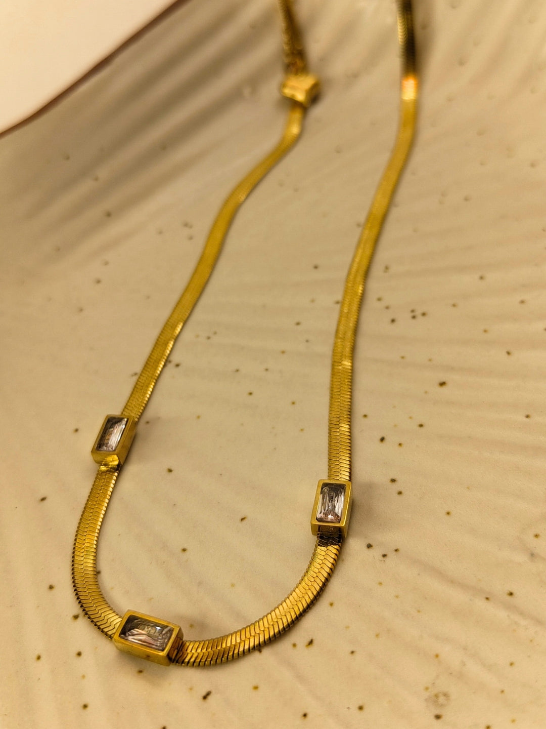 Rectangle Beaded Neckpiece