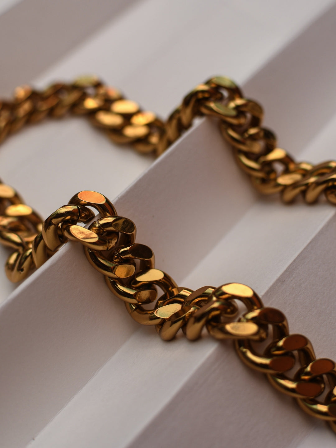 Chunky Gold Statement Chain 15mm – 18k Gold Plated Stainless Steel
