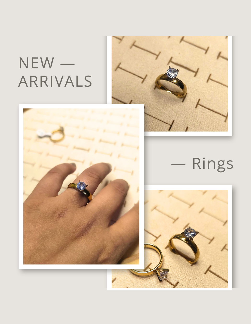 Round Solitaire Ring