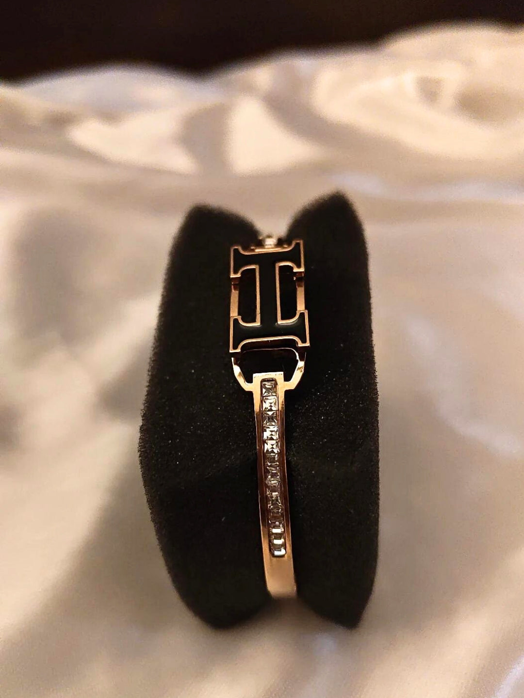 RoseGold Brand Inspired Stone Bracelet