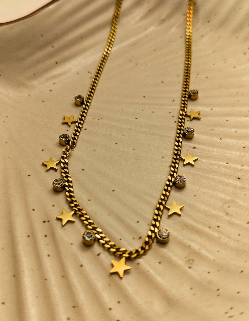 Beaded Charm (Stars ) Neckpiece