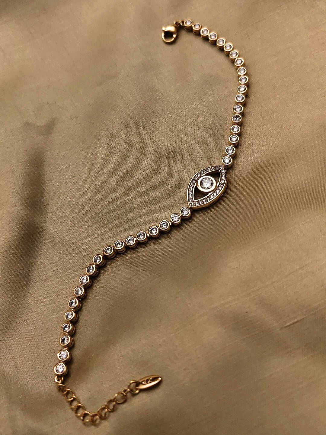 Evil Eye Full Studded Bracelet
