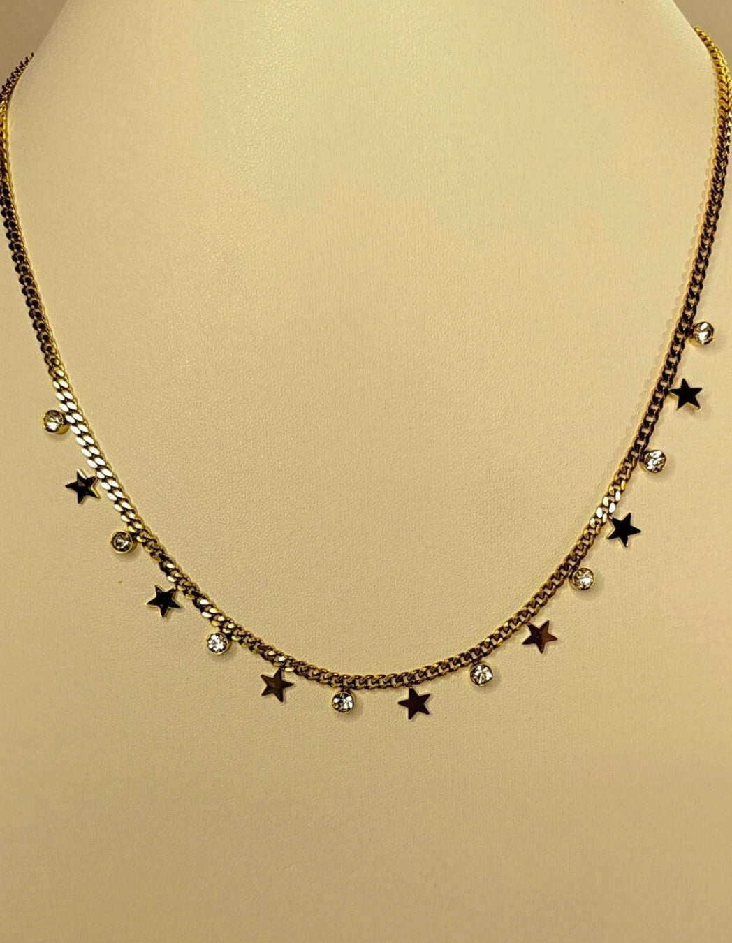 Beaded Charm (Stars ) Neckpiece