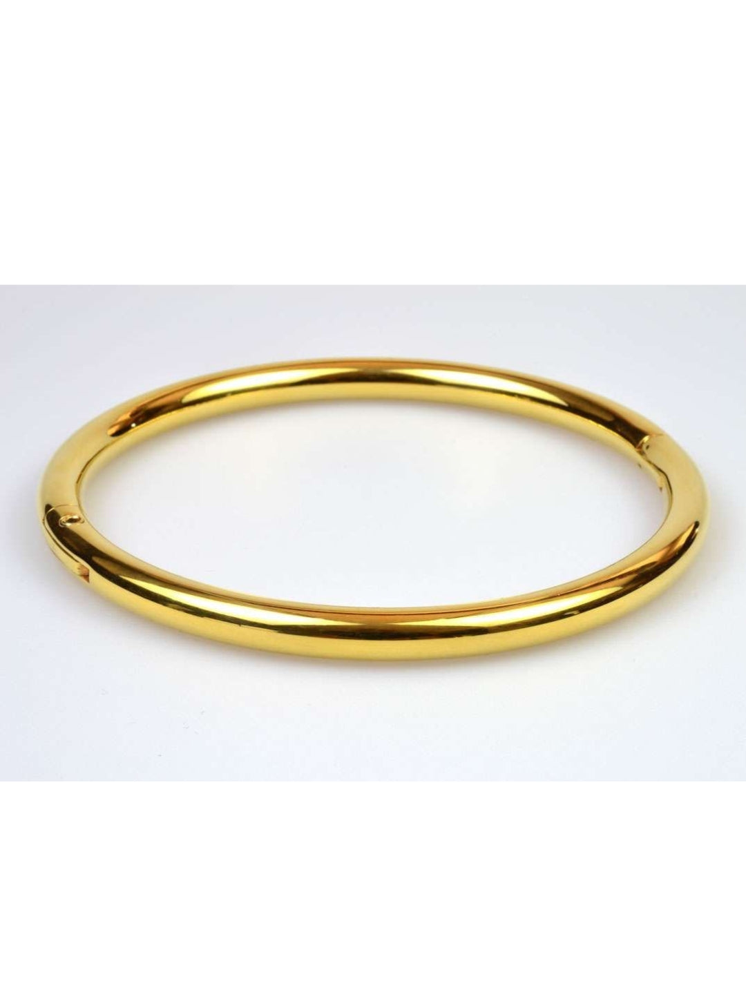 Plain Cuff Bangle – 18K Gold Plated | Anti-Tarnish Everyday Bracelet