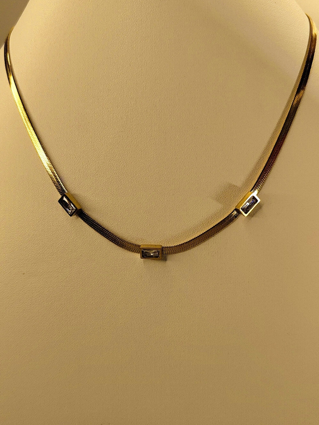 Rectangle Beaded Neckpiece