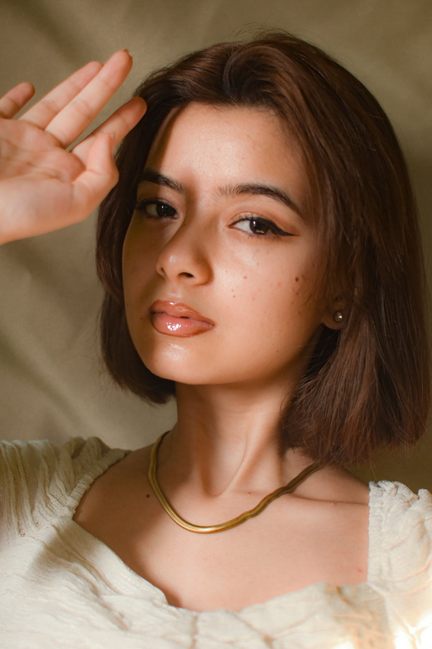 Gold-Plated Thick Snake Chain – Everyday Layering Essential