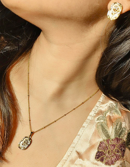 Rose Engraved Set