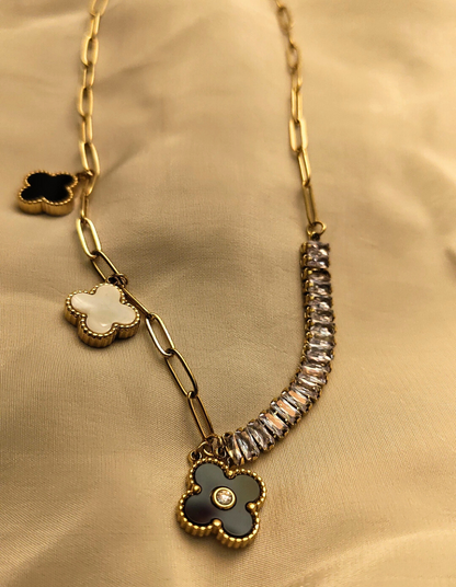 Clover Studded Chain