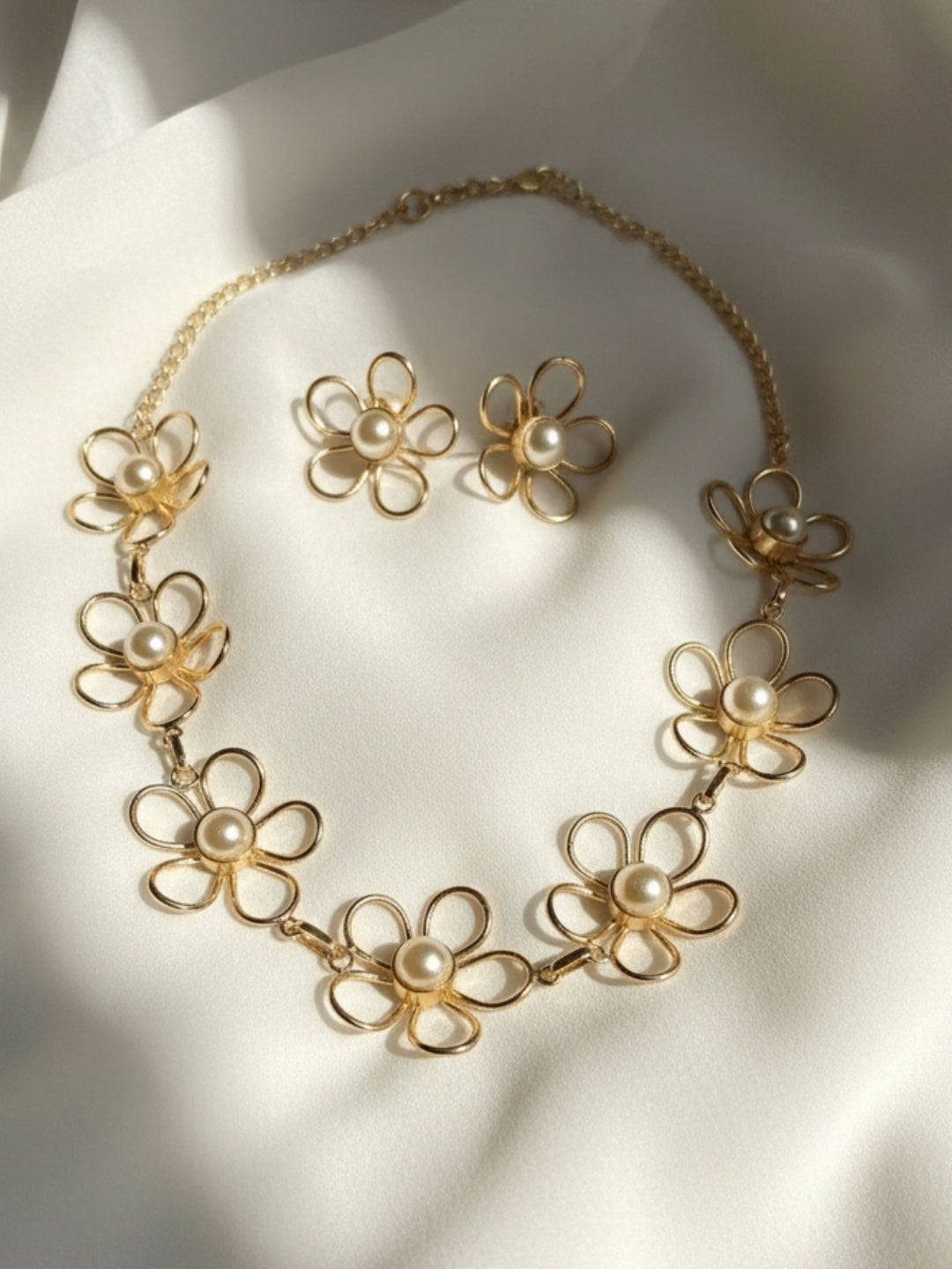 Floral Pearl Set