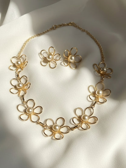 Floral Pearl Set