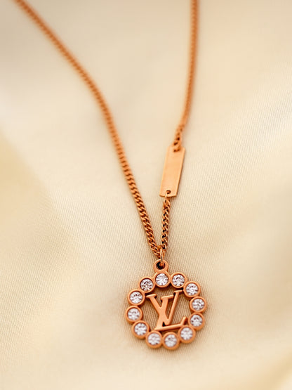 Brand Inspired Pendant Chain