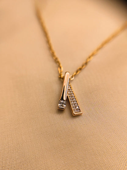 Seren Linea Necklace – Rose Gold Plated | Anti-Tarnish & Hypoallergenic