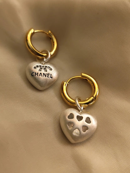 Brand Inspired Gold & Silver Hoops – Anti Tarnish, Skin Friendly