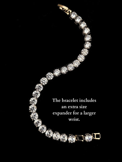 Solitaire Tennis bracelet