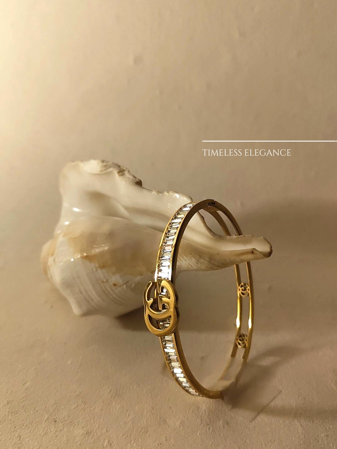 Brand Inspired Full Studded Bracelet