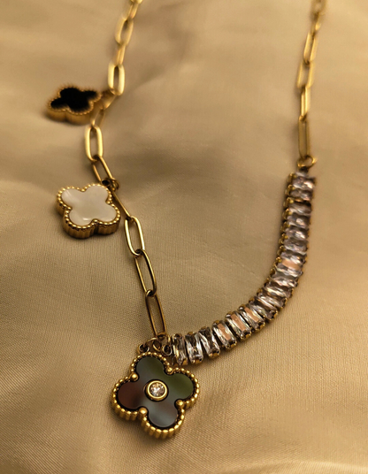 Clover Studded Chain