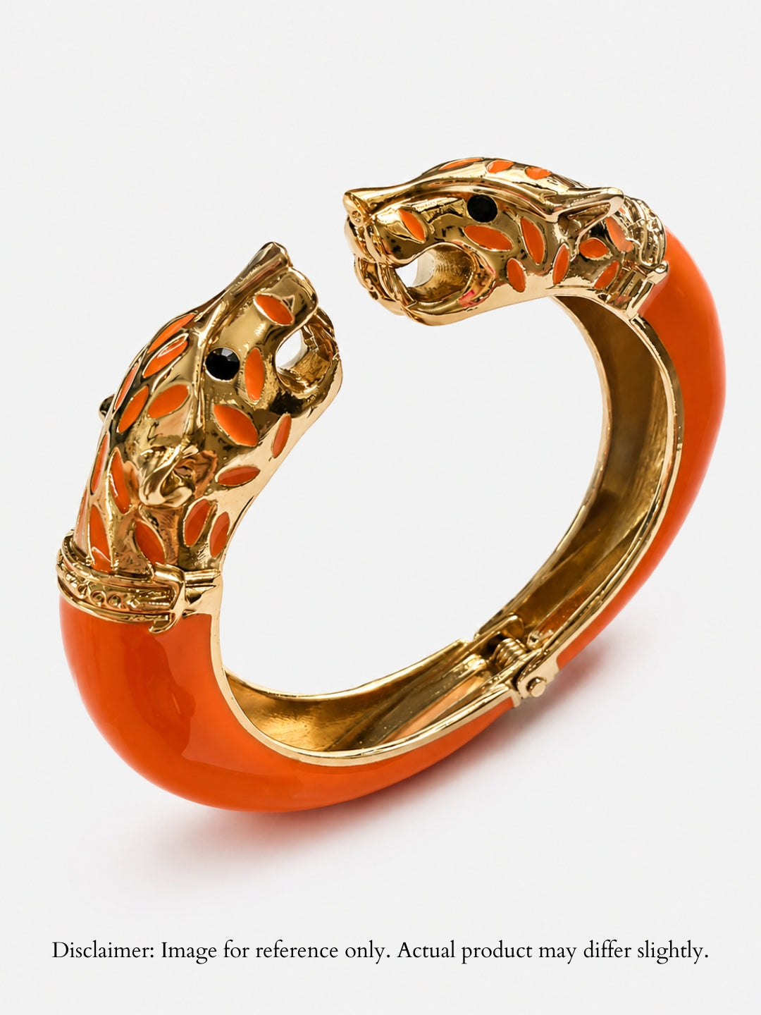 Vittoria Panther Kada Bangle, 18K Gold-Plated - Mandarin