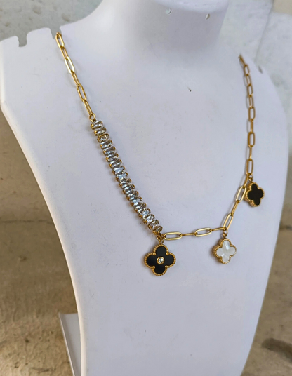 Clover Studded Chain