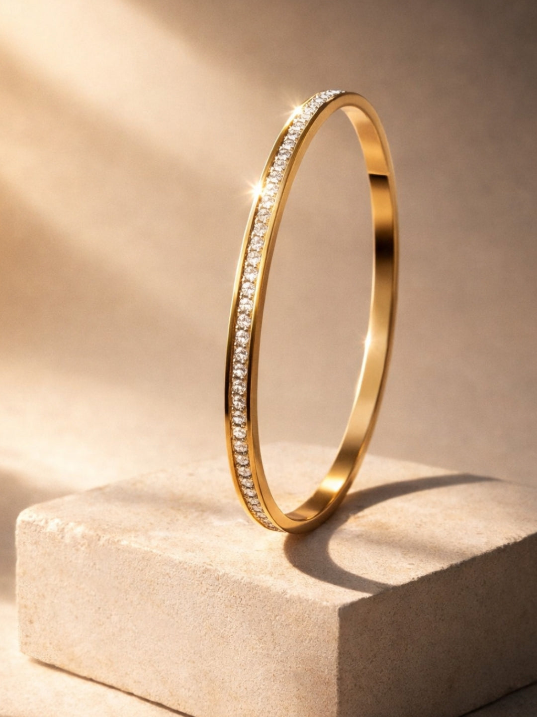 Row-Set Shine & Greek Key Cut-Out Bangle Duo