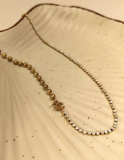 CD Designer Studded Chain