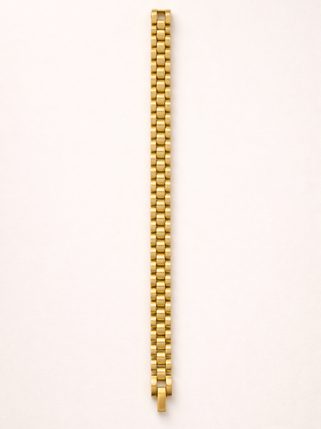 Gold Watch Strap Style Bracelet for Men – 18K Gold Plated