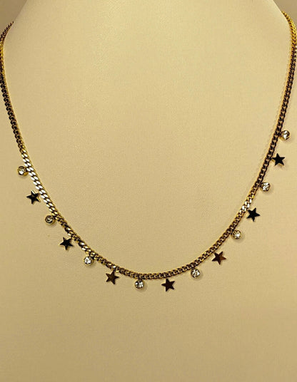 Beaded Charm (Stars ) Neckpiece